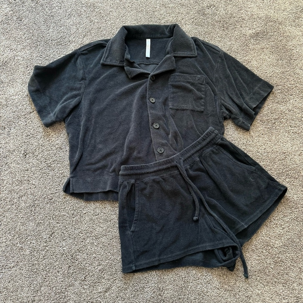 Fabletics Terry Towel Pajama Set